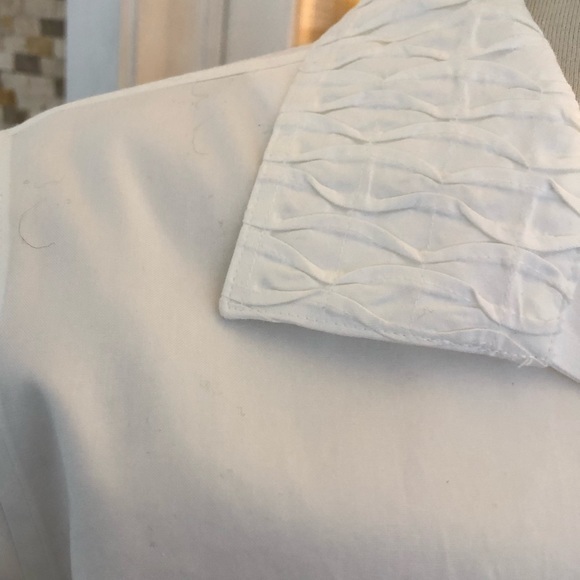 Chico’s no iron women’s white button down top - Picture 6 of 9